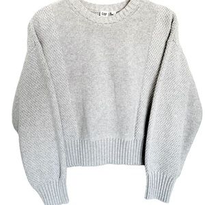 GAP Crew Neck Knit Cropped Sweater